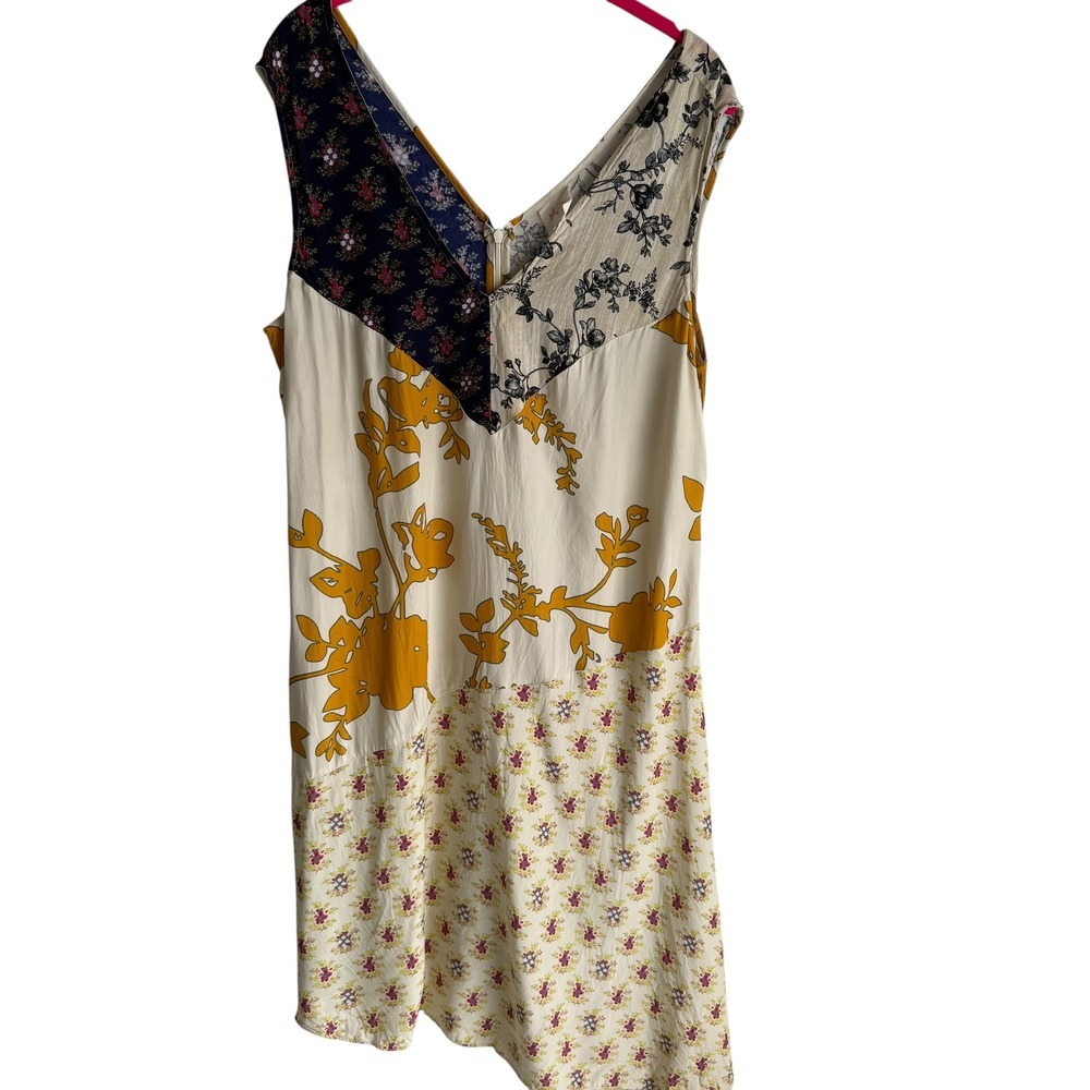 PLENTY BY TRACY REESE x ANTHROPOLOGIE Sleeveless Asymmetrical Ladies Dress, XLP